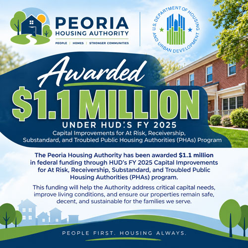 PHA Awarded 1.1 Million dollars flyer