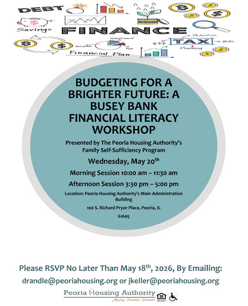 Budgeting for a brighter future flyer