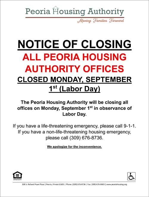 Labor Day Office Closure