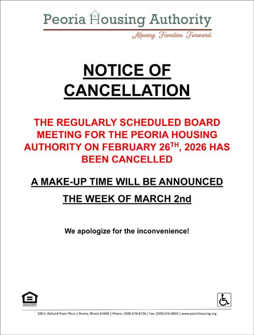Notice of Cancellation Flyer